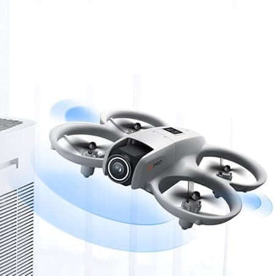 Dual-Camera Optical-Flow Drone with LED Guards – Stable & Beginner-Friendly Quadcopter - FYNXORA