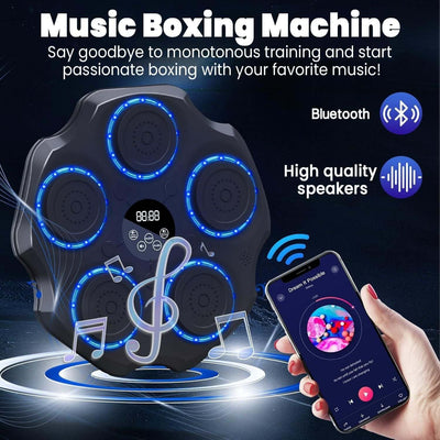 Electronic Musical Boxing Machine - FYNXORA