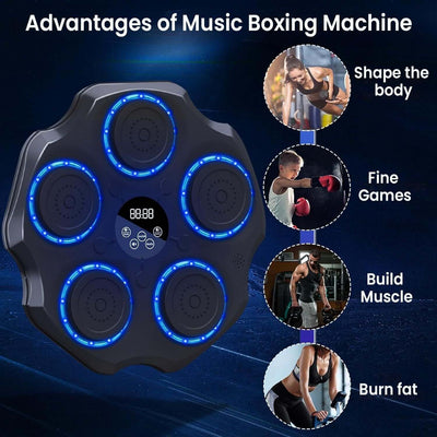 Electronic Musical Boxing Machine - FYNXORA