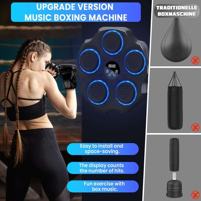 Electronic Musical Boxing Machine - FYNXORA