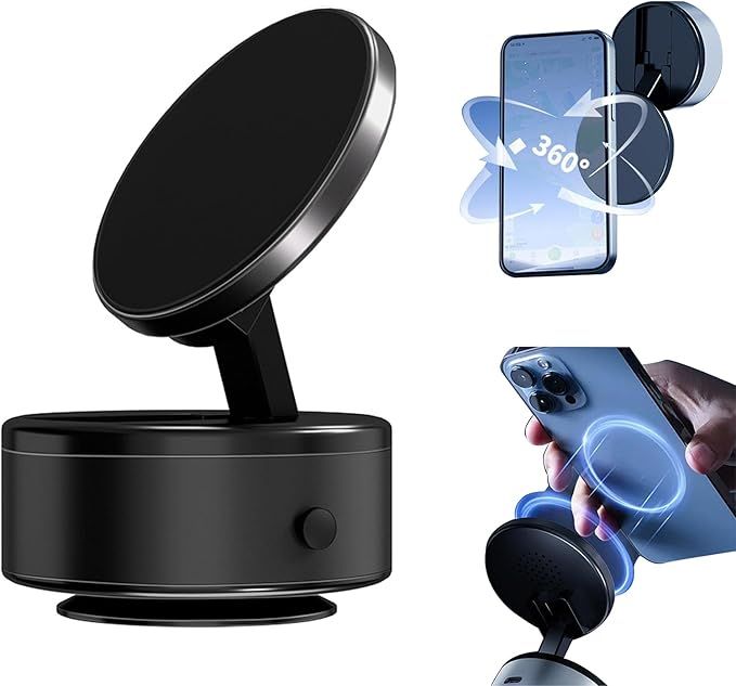 Magnetic Suction Car Phone Mount - FYNXORA