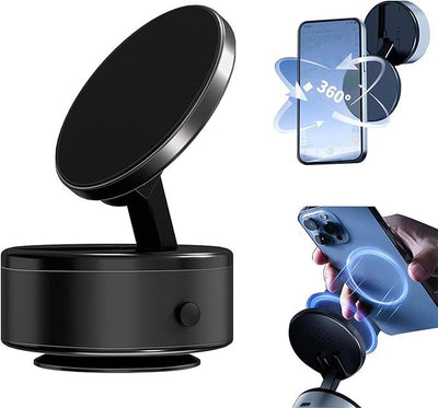 Magnetic Suction Car Phone Mount - FYNXORA