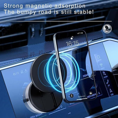 Magnetic Suction Car Phone Mount - FYNXORA