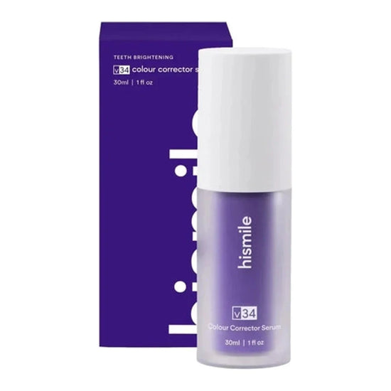 Hismile V34 Teeth Removing Deep Smoke Stains Gingiva Protection Purple Orthopaedic Toothpaste Colour Corrector(30ml)